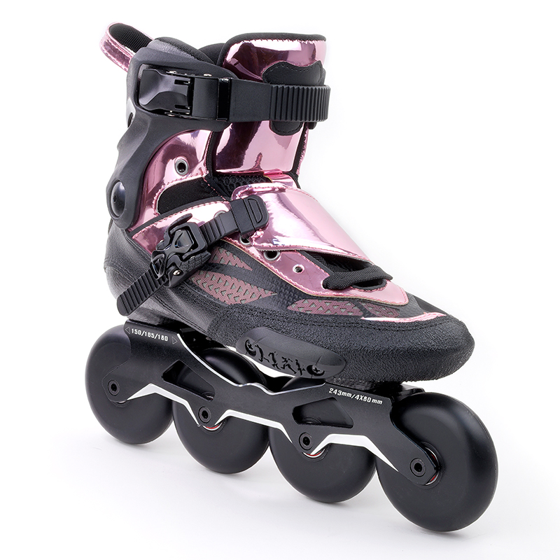 Professional Big Wheels Carbon Fiber Freestyle Urban Slalom Skate for Adult(FSK-113-2)