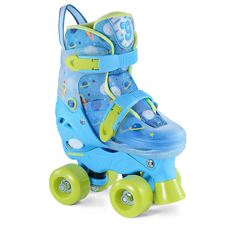 KIDS HARD SHELL QUAD ROLLER SKATE 